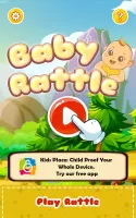 Baby Rattle Toy + Child Lock