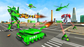 Army Tank Game Robot Car Games