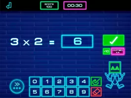 Times tables for kids & MATH-E