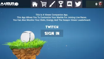 Marbles on Stream Mobile