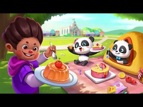 Panda Games: Town Home | For Kids | Preview video | BabyBus Games