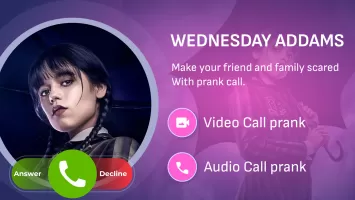 Wednesday Addams Prank Call