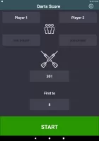 Darts Score Easy Scoreboard