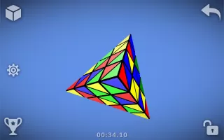 Magic Cube Rubik Puzzle 3D