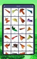 Origami aircraft, paper
