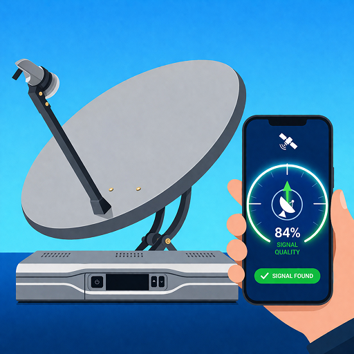 Antenna Map Satellite director
