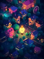 Idle Light City: Clicker Games