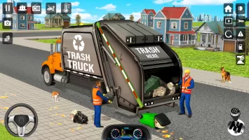 Trash Truck Games Simulator 3D