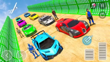 Superhero Car: Mega Ramp Games