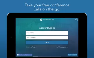 Free Conference Call