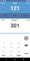 Darts Score Easy Scoreboard