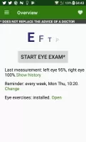 Eye exam