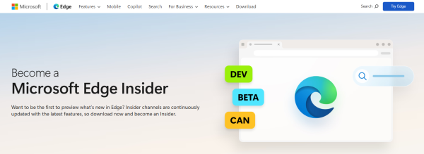 Microsoft Edge Dev