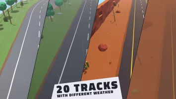 Polygon Drift: Traffic Racing