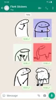 Flork Stickers memes WASticker