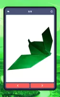 Origami aircraft, paper