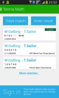 Tennis Math: score & stats