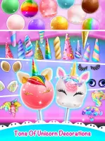 Unicorn Cake Pop Sweet Dessert