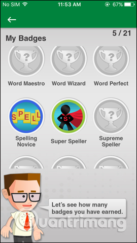 Johnny Grammar’s Word Challenge