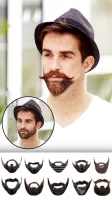 Man Hair Mustache Style  PRO