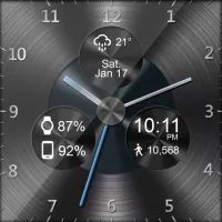 Black Metal HD Watch Face