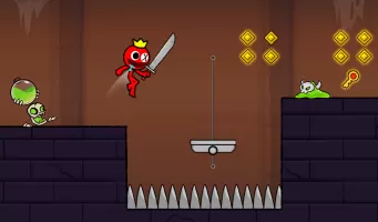 Red Stick Boy: Adventure Game