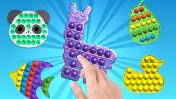 Pop It! Fidget Toys 3D Poppet