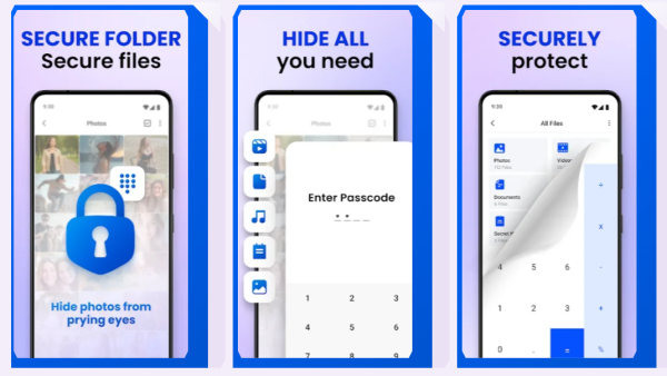 Secure Folder - Secure files