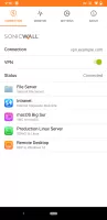 SonicWall Mobile Connect