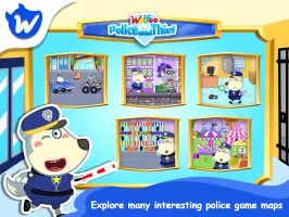 Wolfoo Police And Thief Game