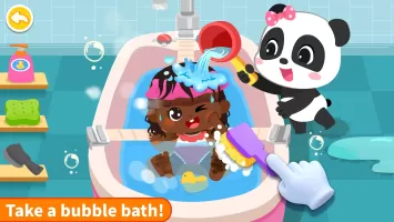 Panda Games: Baby Girls Care