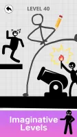 Save Stickman: Brain Draw Line