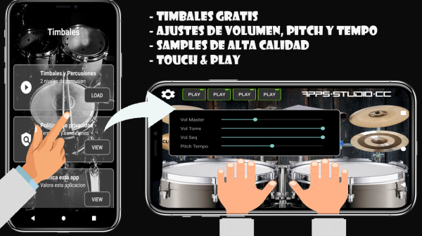 Timbales Para Tocar Cumbia