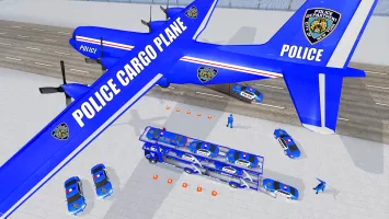 Police Vehicle Cargo Truck Sim