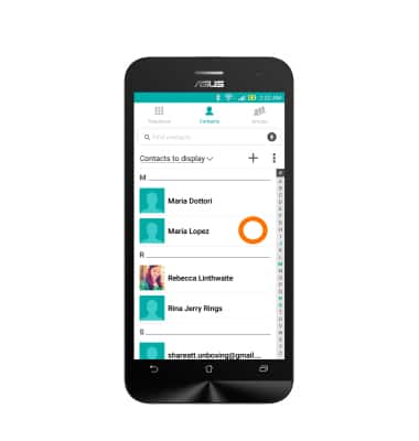 ZenUI Dialer & Contacts