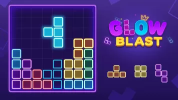 Glow Puzzle Block - Classic Pu