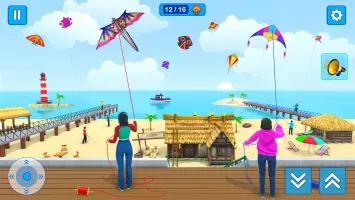 Kite Game Kite Flying Layang