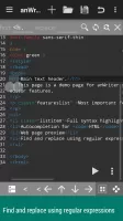 anWriter HTML editor