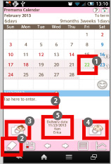 Premama Calendar