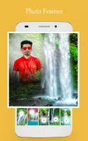 Waterfall photo editor frames