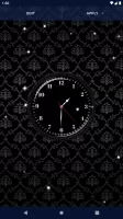 Black HD Clocks Live Wallpaper