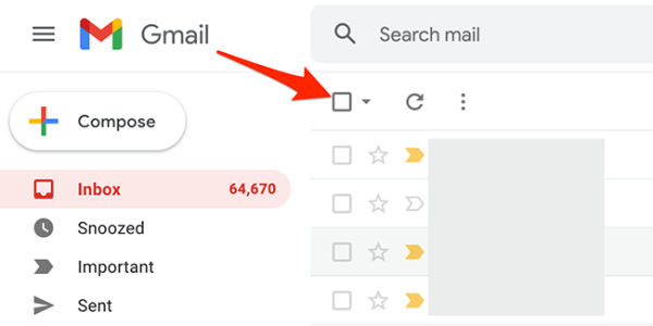 How to Select All Messages in Gmail?