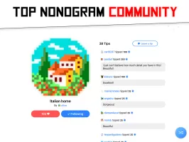 Falcross Infinite Nonograms