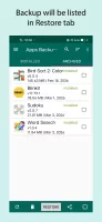 Apps Backup and Restore