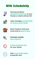 ScheduleUP: Auto Text Reply
