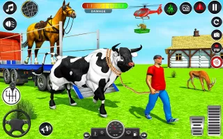 Animal Transports Truck Games