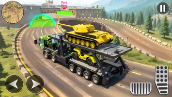 Army Cargo Truck Driving Games