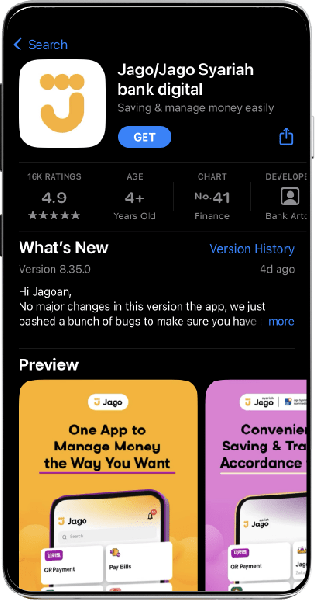 Jago/Jago Syariah digital bank