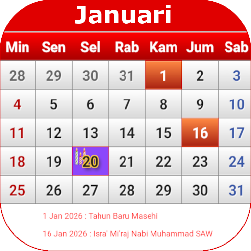 Indonesia Calendar