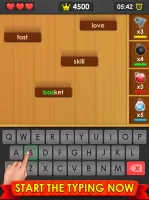 Typing Master Word Typing Game